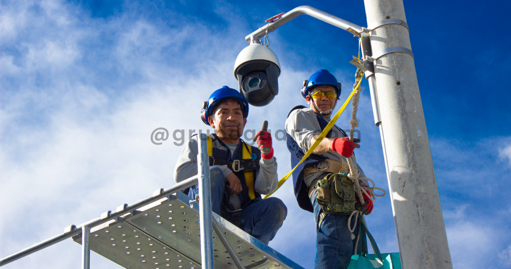 Instalación de cámaras de seguridad - UNC Cajamarca - Grupo Gaan Servicios Generales 2025