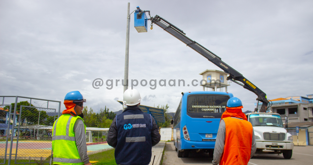 Mantenimiento de cámaras de seguridad en la Región Cajamarca - Grupo Gaan Servicios Generales