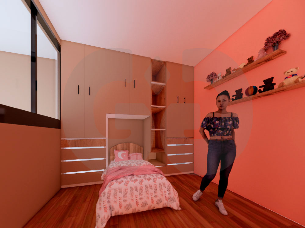 Diseño de Dormitorio para Niños en Cajamarca y Trujillo 1