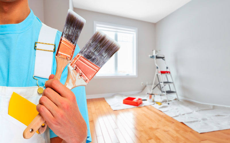 Tipos de acabados de pintura para interiores y exteriores