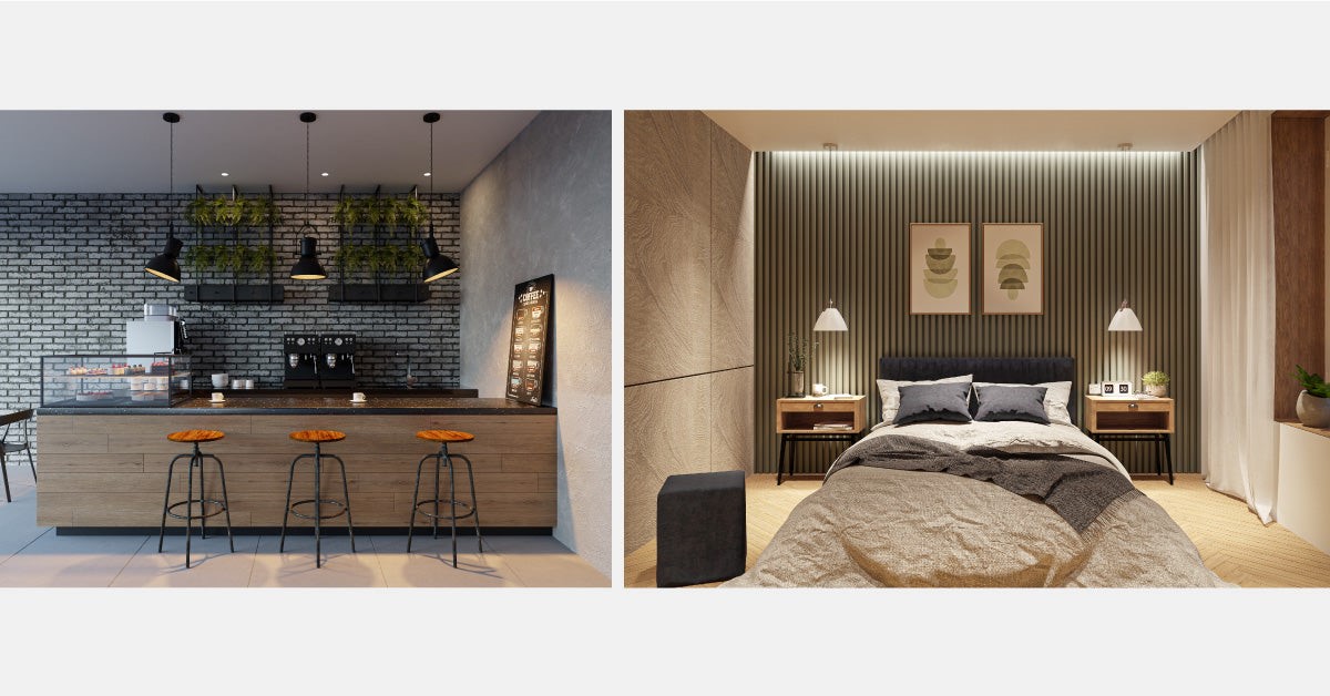 Iluminación de acento - Diseño de Interiores