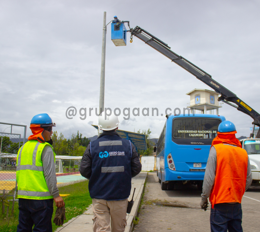 Servicio de Cámaras de Seguridad en la Universidad Nacional de Cajamarca - Grupo Gaan Servicios Generales -1