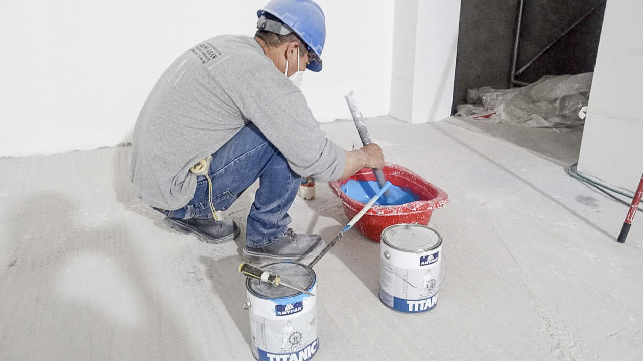 Servicio de pintura interior y exterior realizado por GRUPO GAAN